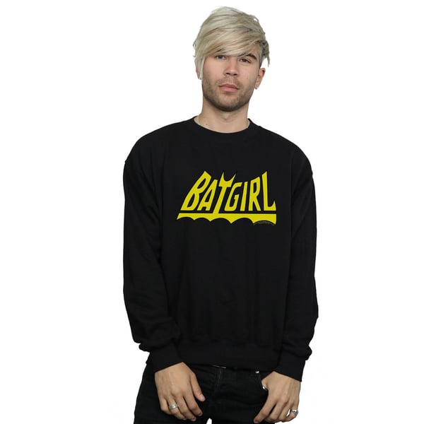 DC Comics Mens Batgirl Logo Sweatshirt