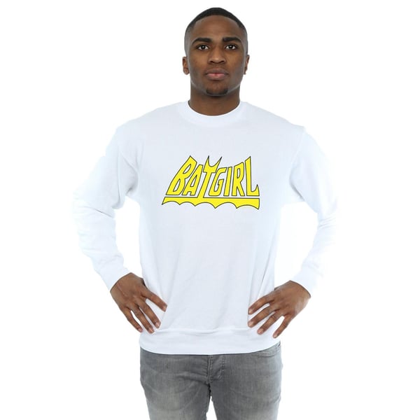 DC Comics Mens Batgirl Logo Sweatshirt