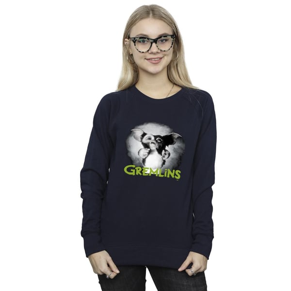 Gremlins Womens/Ladies Scared Green Sweatshirt