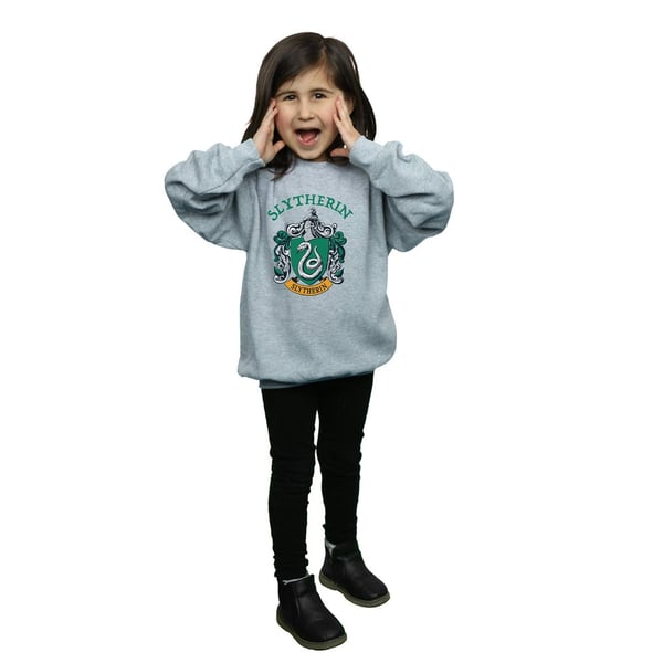 Harry Potter Girls Slytherin Crest Sweatshirt