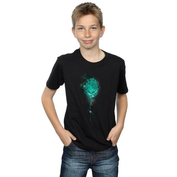 Harry Potter Boys Hogwarts Crest Mist T-Shirt
