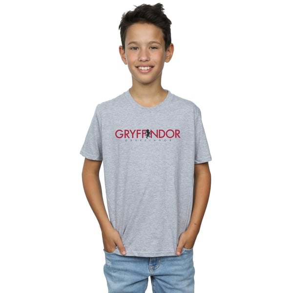 Harry Potter Boys Gryffindor Text T-Shirt