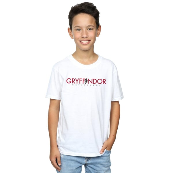 Harry Potter Boys Gryffindor Text T-Shirt