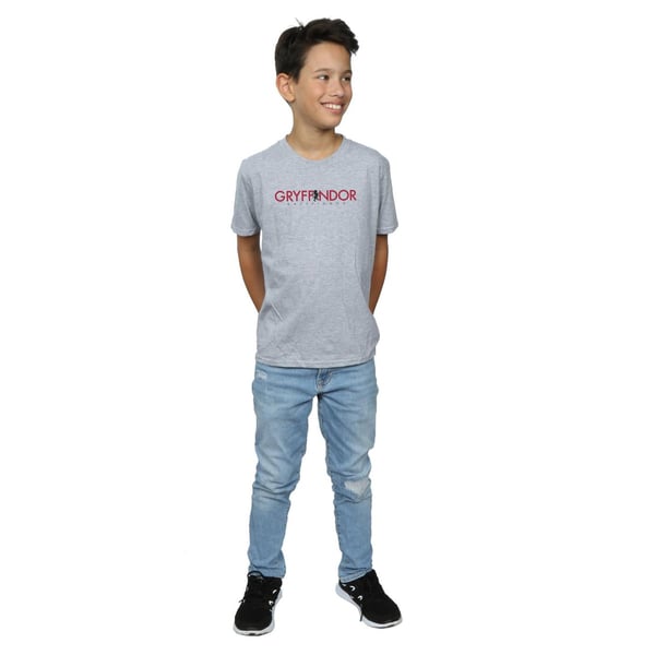 Harry Potter Boys Gryffindor Text T-Shirt
