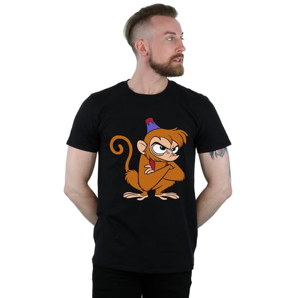 Disney Mens Aladdin Angry Abu T-Shirt