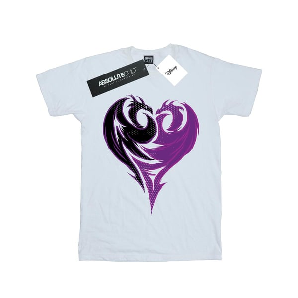 Disney Womens/Ladies The Descendants Dragon Heart Cotton Boyfriend T-Shirt