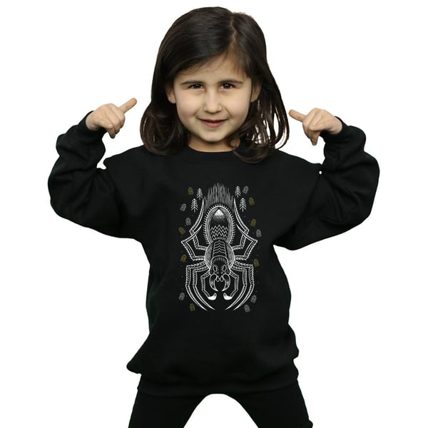 Harry Potter Girls Aragog Line Art Sweatshirt