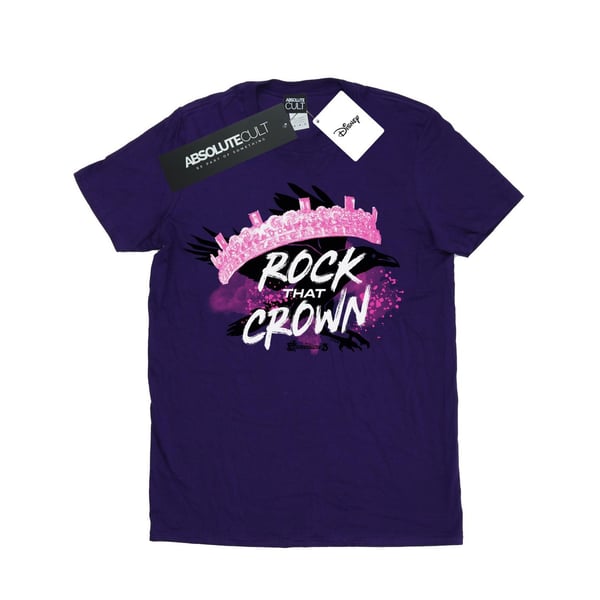 Disney Naiset/Naisten The Descendants Rock That Crown Puuvillainen Boyfriend T-paita