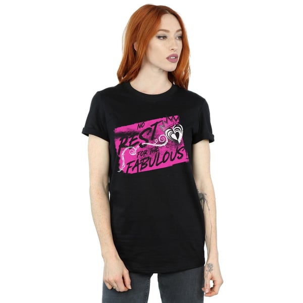 Disney Womens/Ladies The Descendants No Rest Cotton Boyfriend T-Shirt