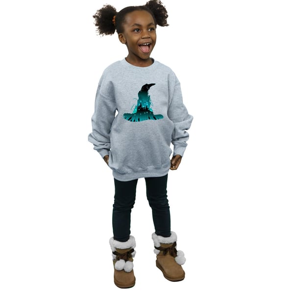 Harry Potter Girls Hogwarts Silhouette Sweatshirt