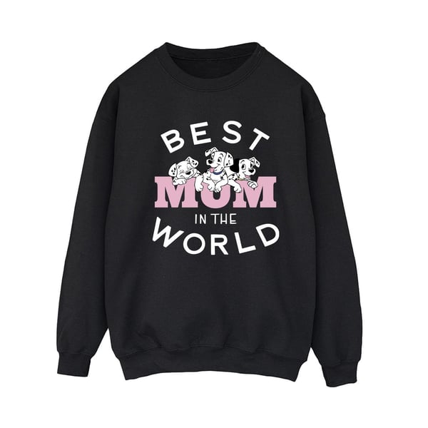Disney Womens/Ladies 101 Dalmatians Best Mum In The World Sweatshirt