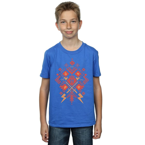 Harry Potter Boys Christmas Fair Isle T-Shirt