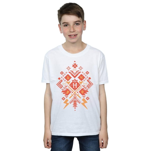 Harry Potter Boys Christmas Fair Isle T-Shirt