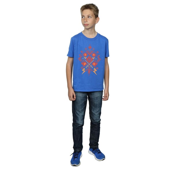 Harry Potter Boys Christmas Fair Isle T-Shirt