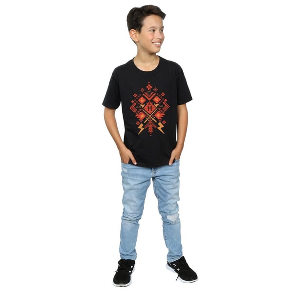 Harry Potter Boys Christmas Fair Isle T-Shirt