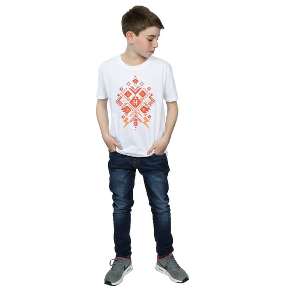 Harry Potter Boys Christmas Fair Isle T-Shirt