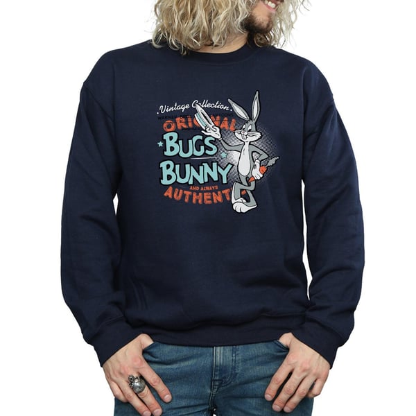 Looney Tunes Unisex Adult Bugs Bunny Vintage Sweatshirt