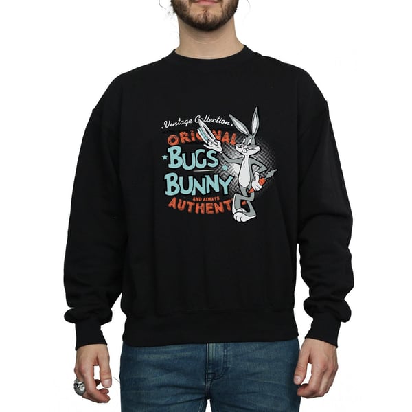 Looney Tunes Unisex Adult Bugs Bunny Vintage Sweatshirt