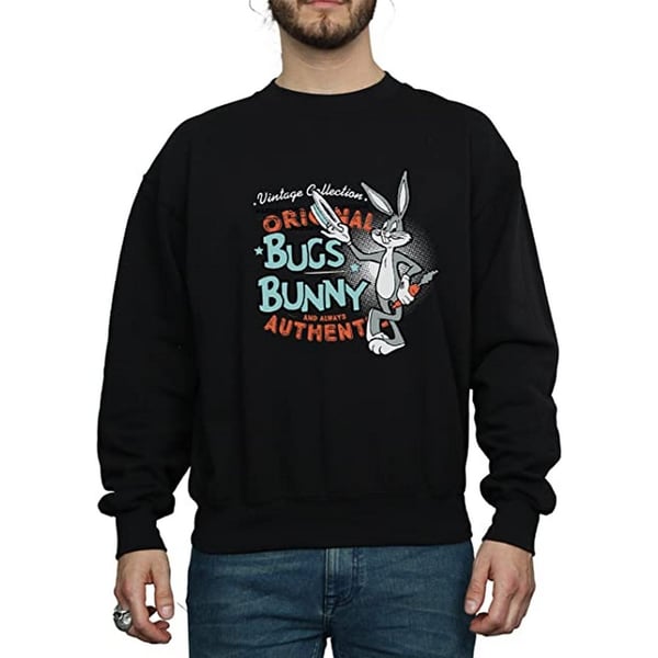 Looney Tunes Unisex Adult Bugs Bunny Vintage Sweatshirt