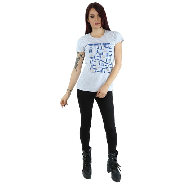 Disney Womens/Ladies Finding Dory Where´s Dory Cotton T-Shirt