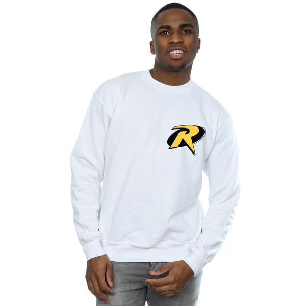 DC Comics Mens Batman Robin Logo Sweatshirt
