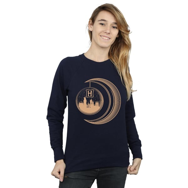 Harry Potter Womens/Ladies Hogwarts Moon Sweatshirt