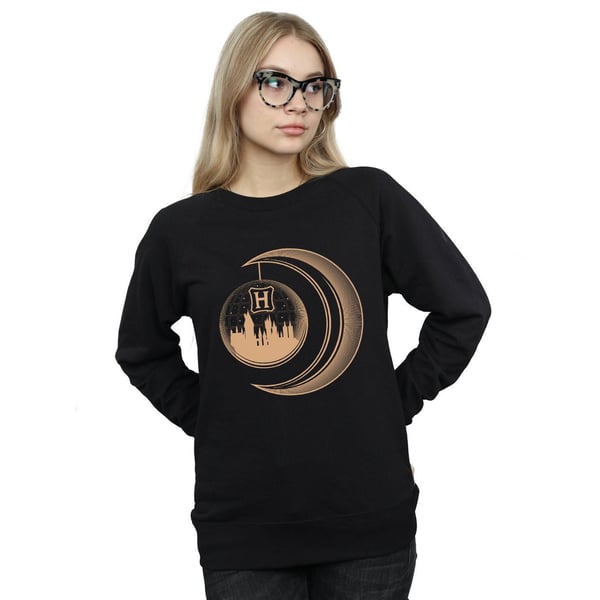 Harry Potter Womens/Ladies Hogwarts Moon Sweatshirt