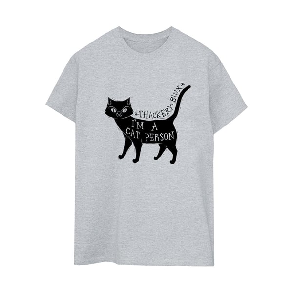 Disney Dam/Dam Hocus Pocus A Cat Person T-shirt i bomull med boyfriend-passform