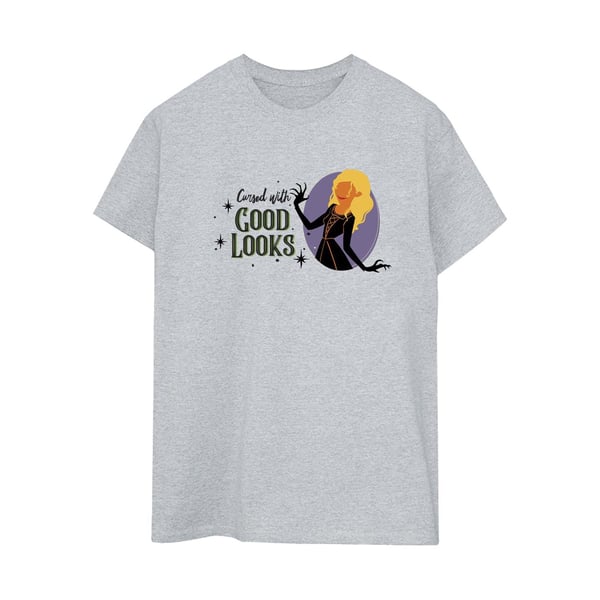 Disney Womens/Ladies Hocus Pocus Cursed Sarah Cotton Boyfriend T-Shirt