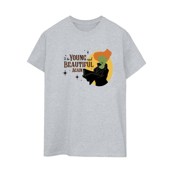 Disney Womens/Ladies Hocus Pocus To Be Winifred Cotton Boyfriend T-Shirt