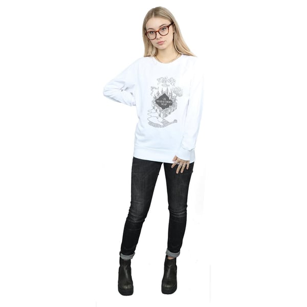 Harry Potter Womens/Ladies The Marauder´s Map Sweatshirt