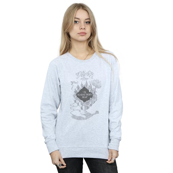Harry Potter Womens/Ladies The Marauder´s Map Sweatshirt