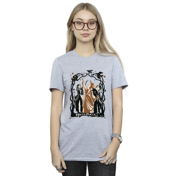 Disney Womens/Ladies Hocus Pocus Birds Cotton Boyfriend T-Shirt