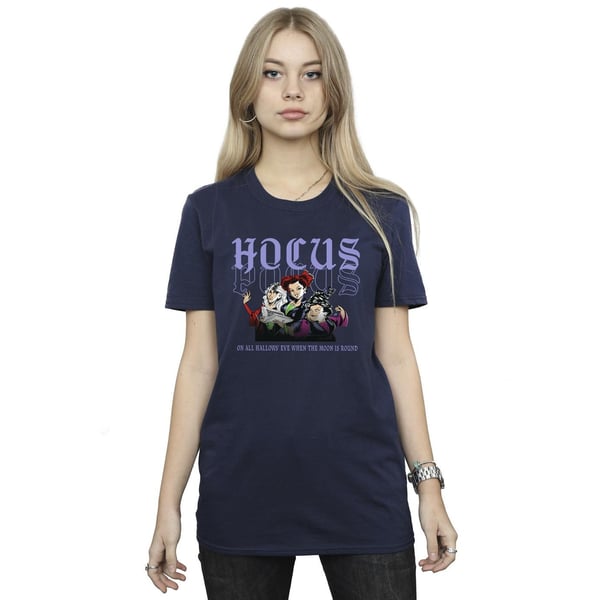 Disney Womens/Ladies Hocus Pocus Hallows Eve Cotton Boyfriend T-Shirt