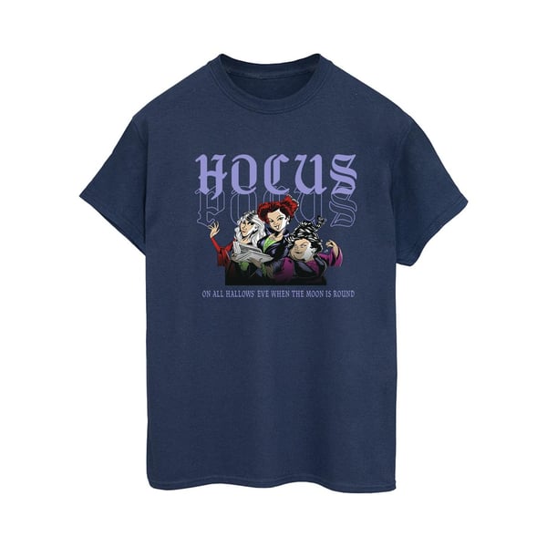 Disney Womens/Ladies Hocus Pocus Hallows Eve Cotton Boyfriend T-Shirt