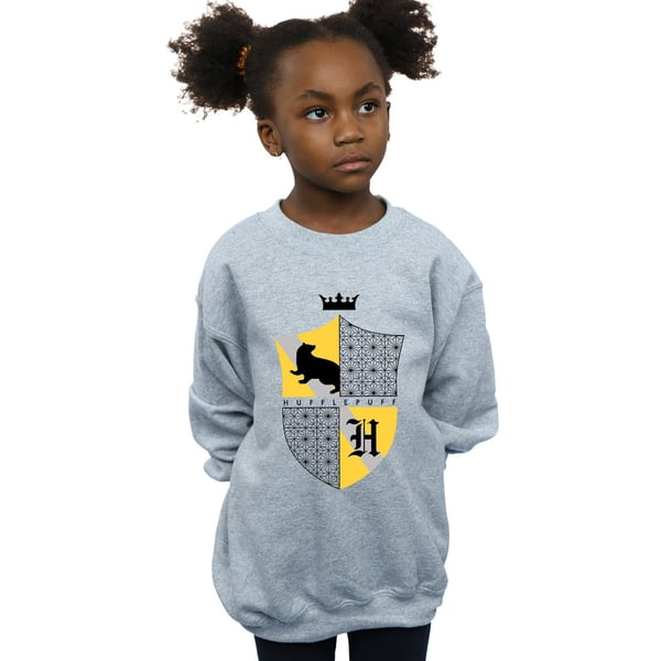 Harry Potter Girls Hufflepuff Shield Sweatshirt