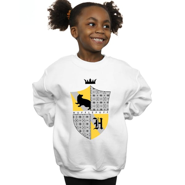 Harry Potter Girls Hufflepuff Shield Sweatshirt