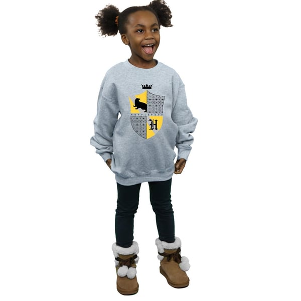 Harry Potter Girls Hufflepuff Shield Sweatshirt