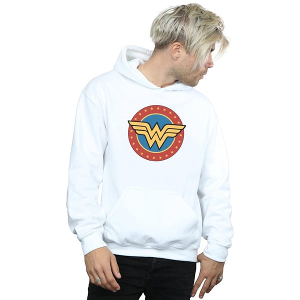 DC Comics Mens Wonder Woman Circle Logo Hoodie