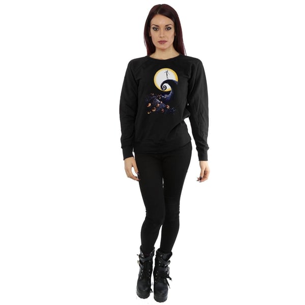 Nightmare Before Christmas Womens/Ladies Cemetery Sweatshirt