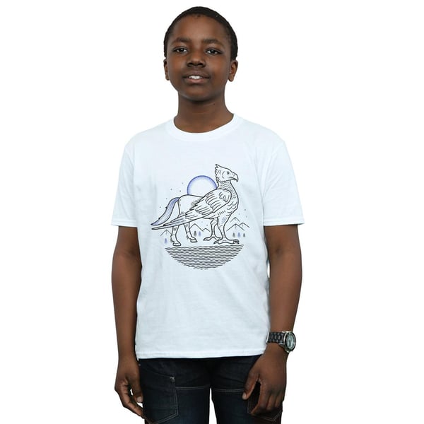 Harry Potter Boys Buckbeak Line Art T-Shirt