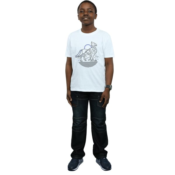 Harry Potter Boys Buckbeak Line Art T-Shirt