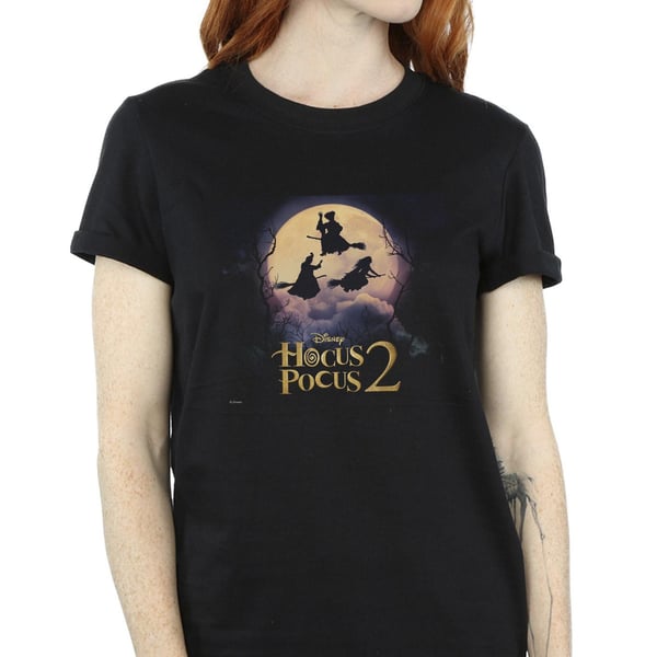 Disney Womens/Ladies Hocus Pocus Witches Flying Cotton Boyfriend T-Shirt