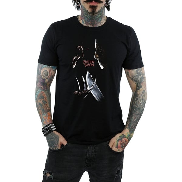 Nightmare On Elm Street Unisex Adult Freddy Vs Jason T-Shirt
