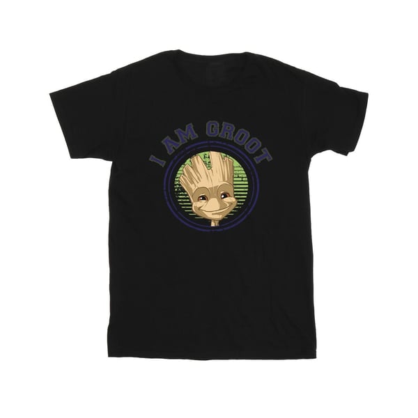 Guardians Of The Galaxy Girls Groot Varsity Cotton T-Shirt