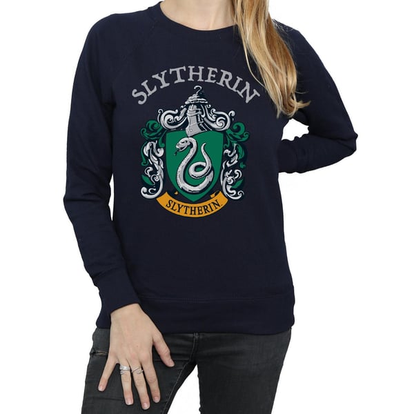 Harry Potter Womens/Ladies Slytherin Crest Sweatshirt