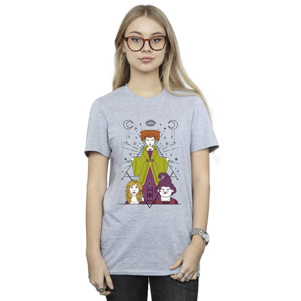 Disney Womens/Ladies Hocus Pocus Candle Cotton Boyfriend T-Shirt