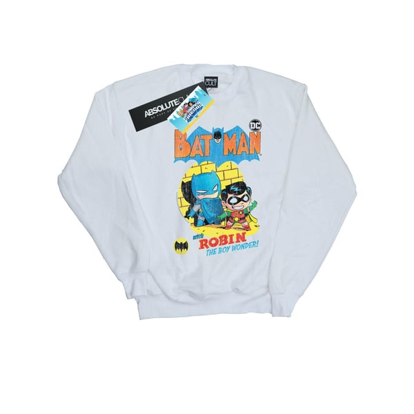 DC Comics Mens Super Friends Batman The Boy Wonder Sweatshirt