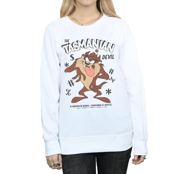 Looney Tunes Womens/Ladies Tasmanian Devil Vintage Heather Sweatshirt