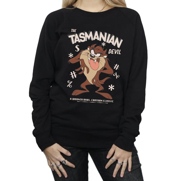 Looney Tunes Womens/Ladies Tasmanian Devil Vintage Heather Sweatshirt